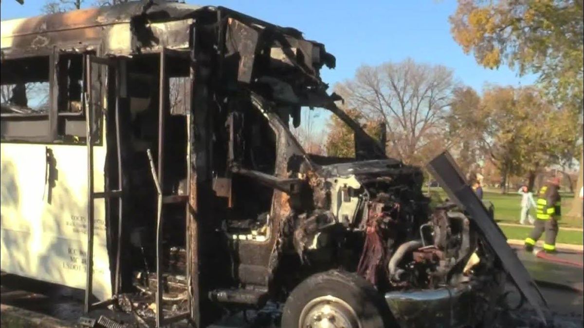 Here comes the bride: Driver gets wedding party to church on time despite limo fire
