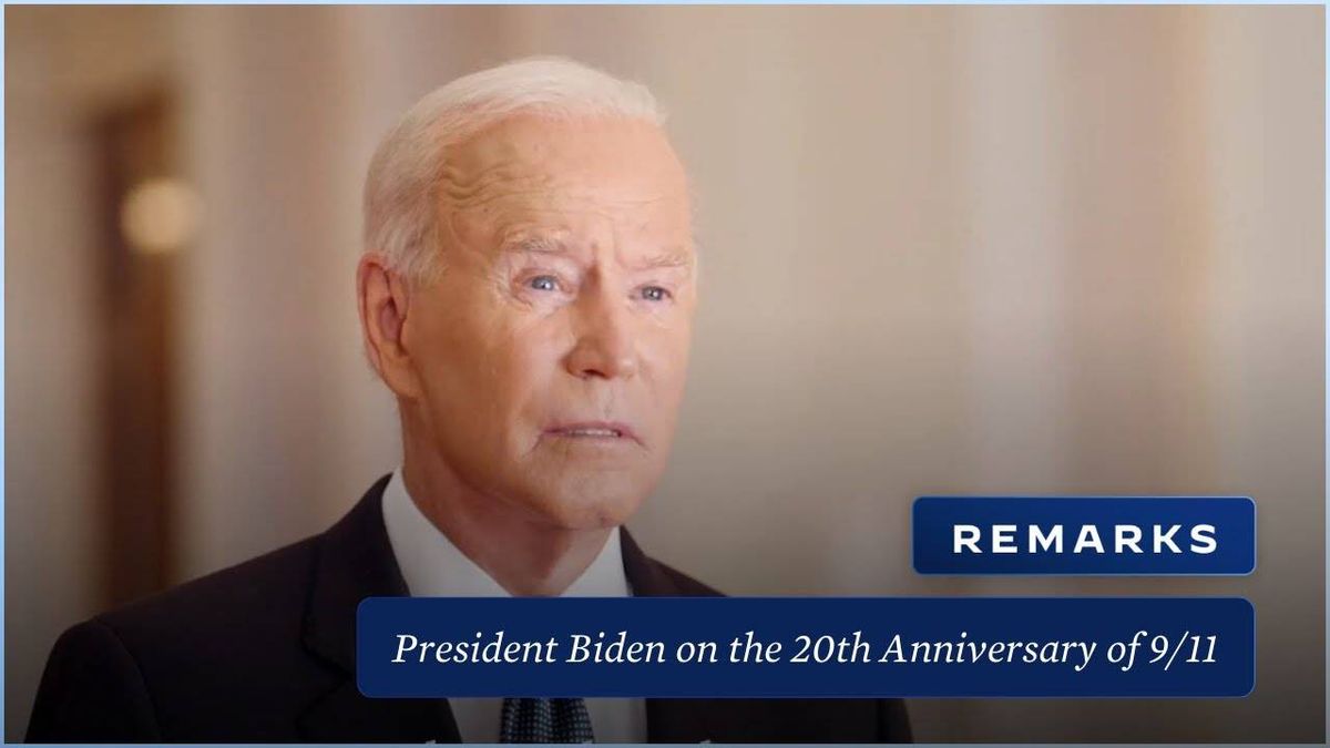 VIDEO: 'Unity is our greatest strength' - Biden commemorates 9/11 in new message