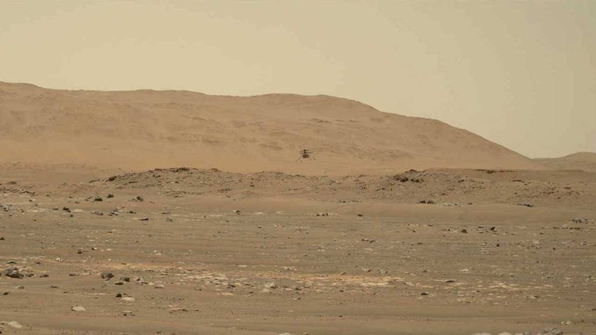 NASA Mars helicopter heard humming through planet's thin air