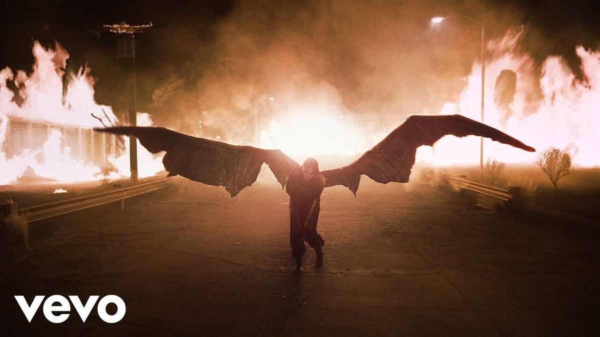 Billie Eilish Shares Fiery Video for 'all the good girls go to hell'