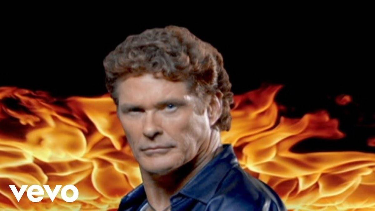 David Hasselhoff's New LP Features MINISTRY, Todd Rundgren and 80s Alt Covers