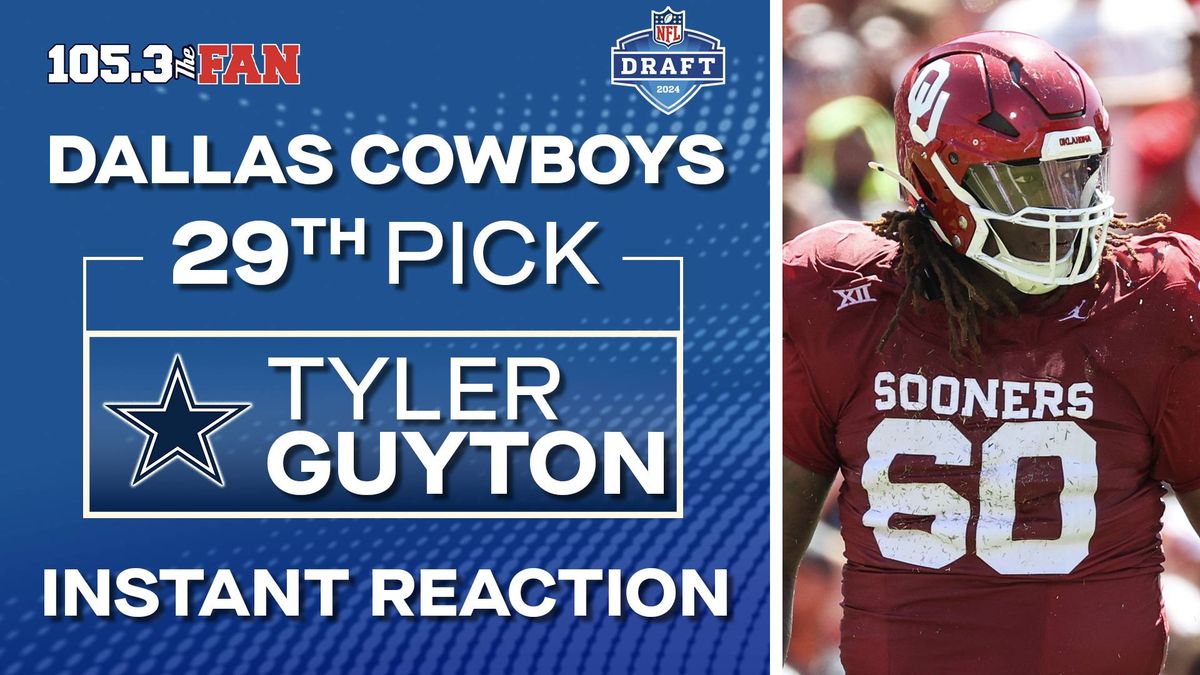 Jerry Jones on Cowboys picking Tyler Guyton: 'This is a sexy pick'