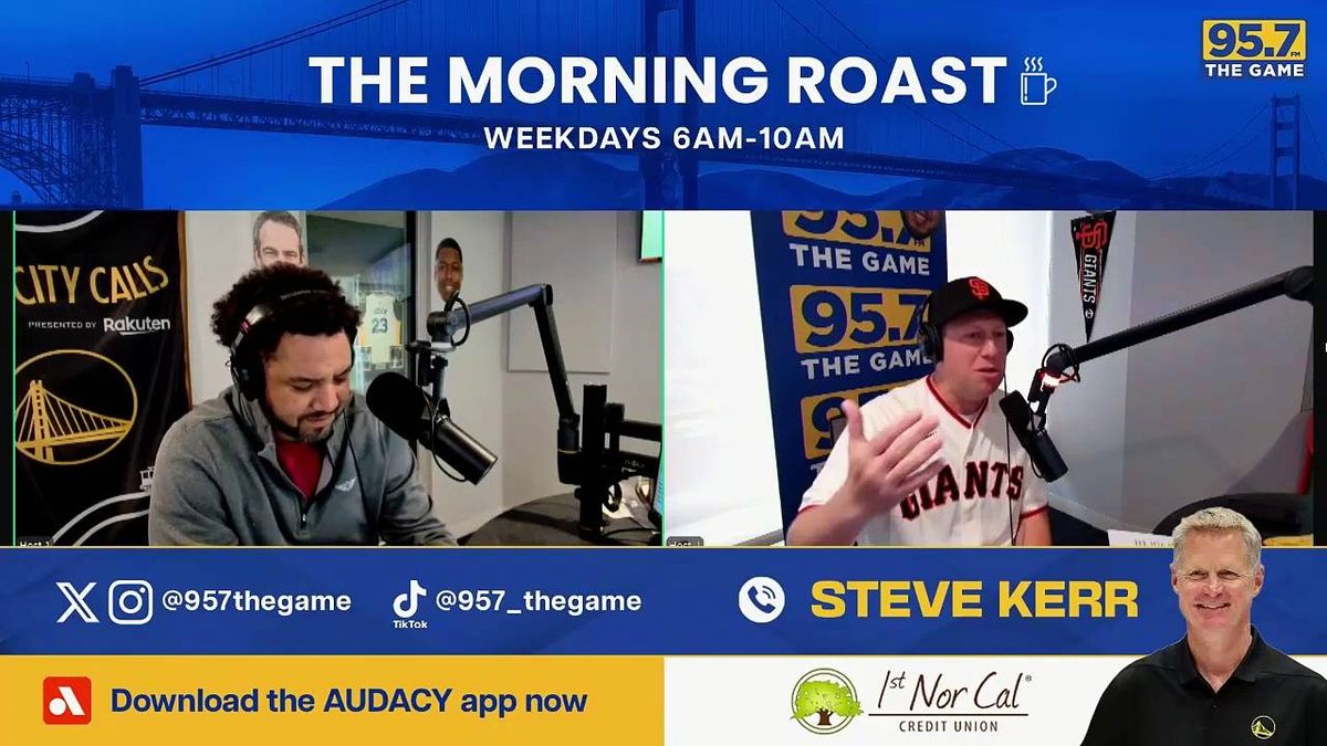 Steve Kerr on 95.7 The Game: Curry ecstatic to be 'back in the mix' at Olympics