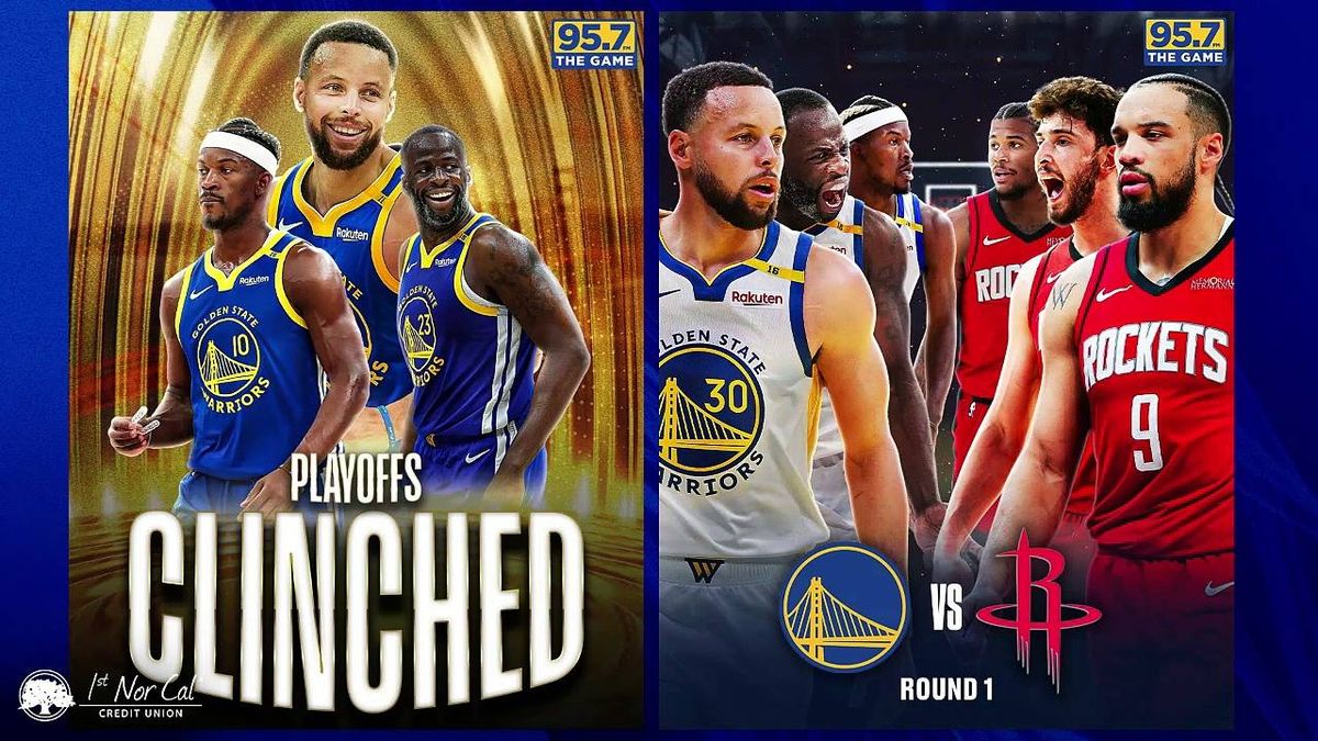 Warriors win game one 95-85 against Rockets