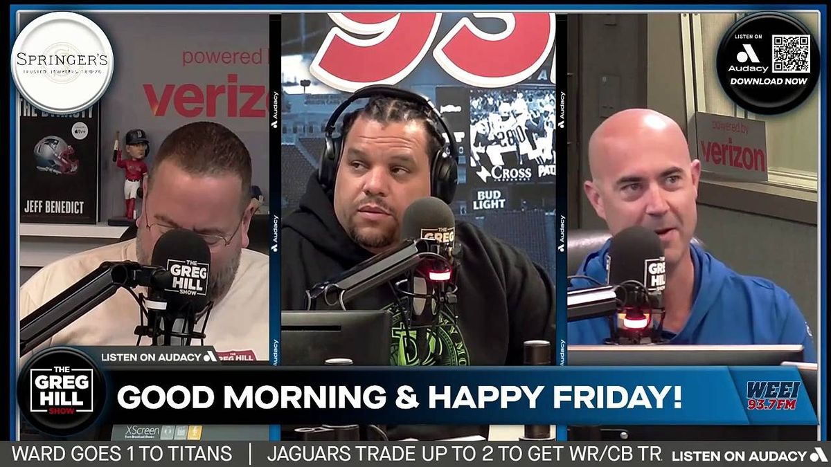 Patriots trade down twice, draft center Jared Wilson 95th overall