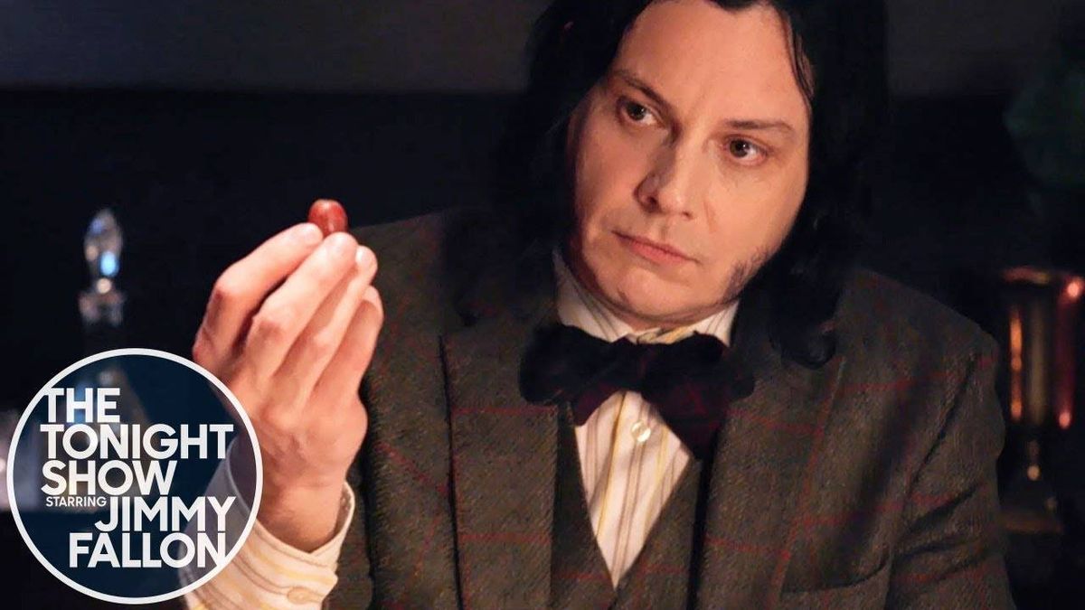 Jack White Plays an Intense Game of Grape Chess With Jimmy Fallon
