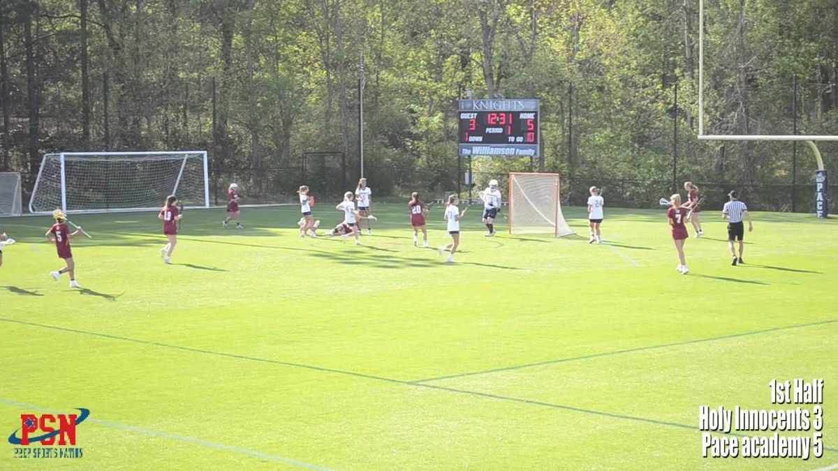 Holy Innocents ends two game skid after edging Pace Academy 16-15