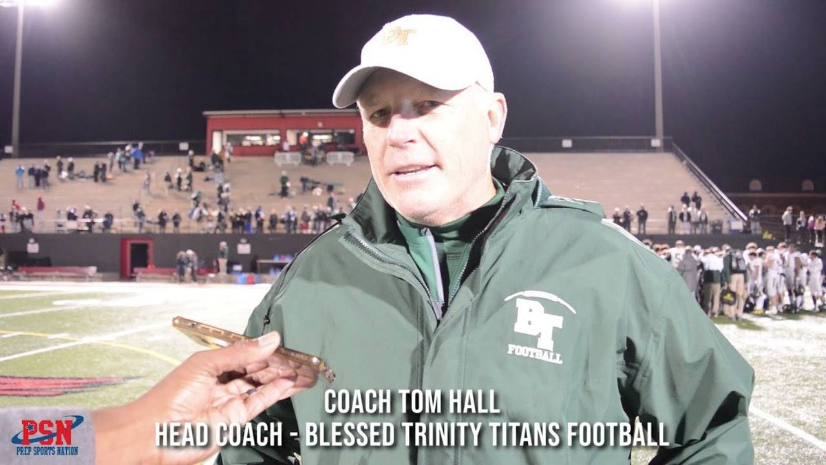 Blessed Trinity ends Woodward's perfection 28-13, advances to GHSA 5A round three