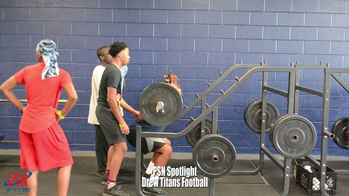"It's definitely been a good grind" says Drew Titans football head coach Steve Robinson on spring and summer time together