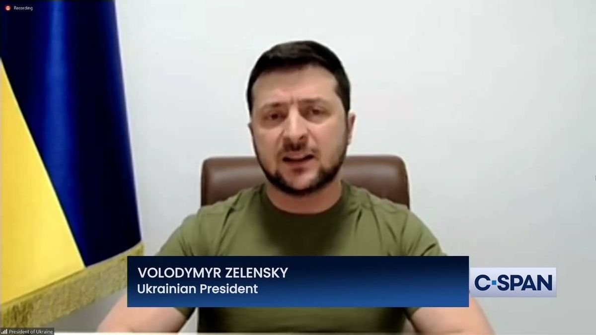 WATCH: Zelenskyy tells U.S. Congress, 'We need you right now'