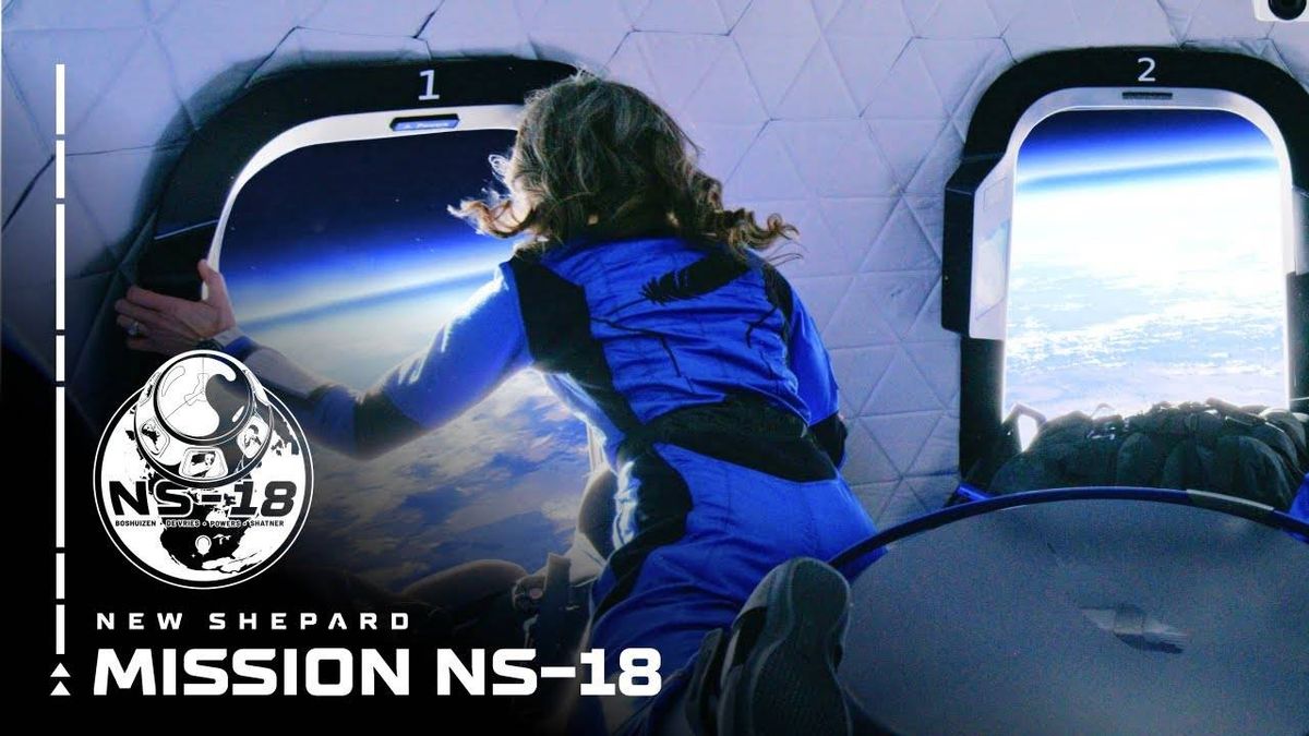 WATCH: William Shatner lifts off in Bezos rocket, becomes oldest person in space