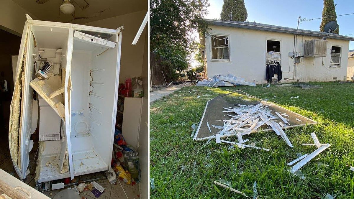 Refrigerator unexpectedly explodes in California home
