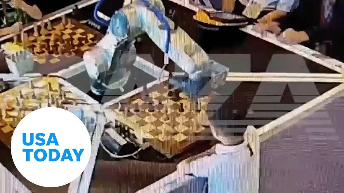 Robot breaks 7-year-old's finger in chess match