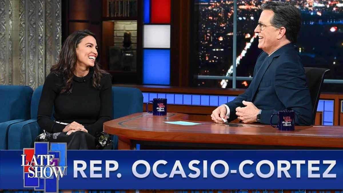 Will AOC run for president in 2024? Here's what she told Stephen Colbert (she'll be 35!)