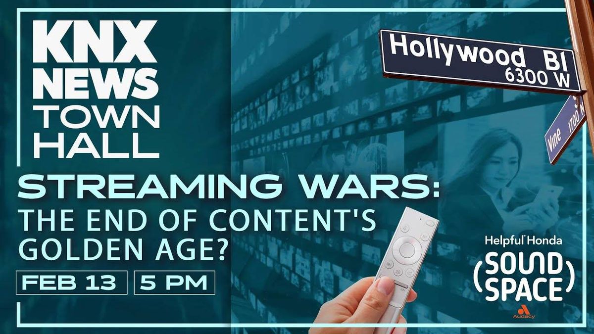 Streaming Wars: The End of Content's Golden Age? - A KNX News Town Hall