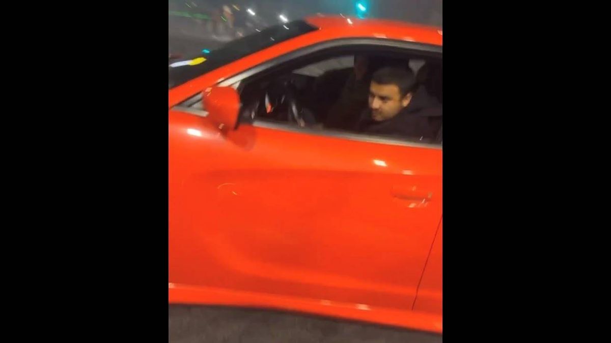 VIDEO: Man wanted for driving stolen car at street takeover