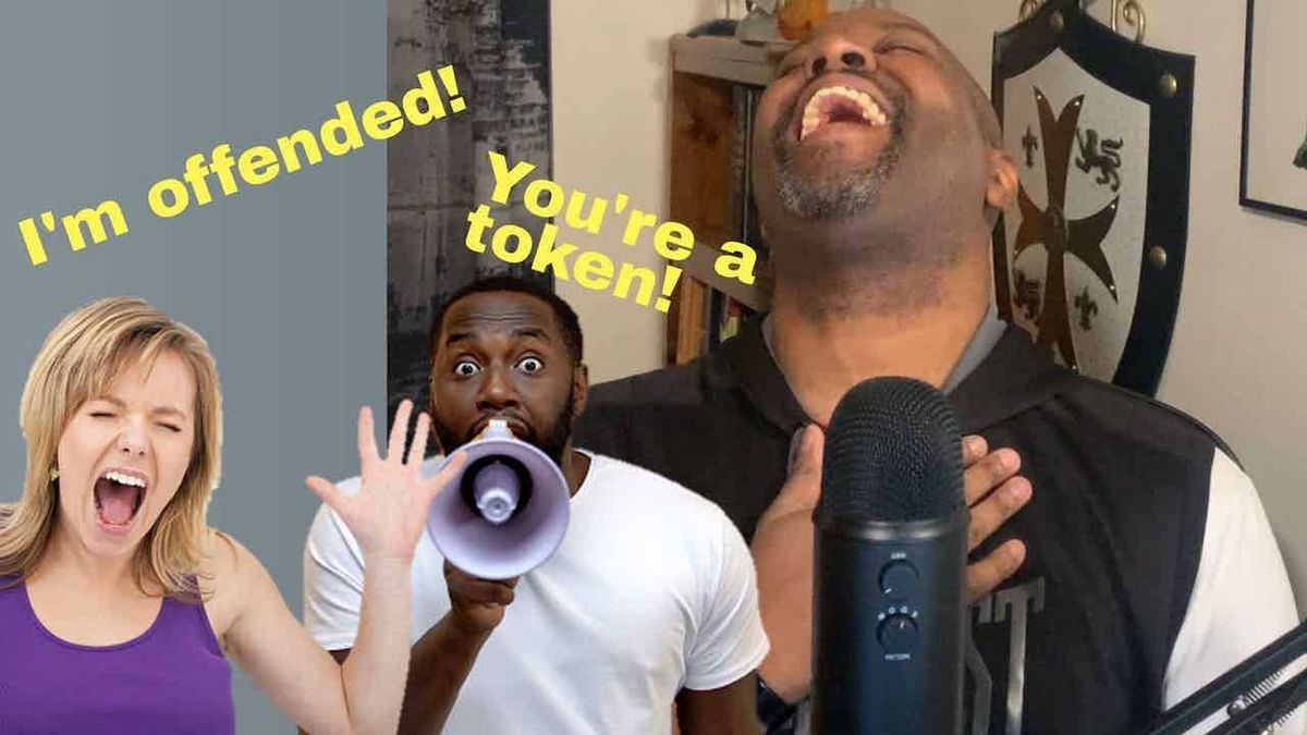 Gabe Phifer creates: Two Liberals vs One Black Conservative