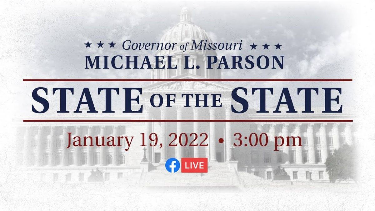 WATCH LIVE: Missouri Gov. Mike Parson to deliver State of the State address