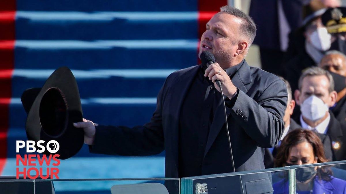 VIDEO: Garth Brooks sings 'Amazing Grace' at inauguration