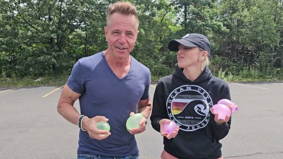 Jeff & Kristen VIDEO: It's National Water Balloon Day!
