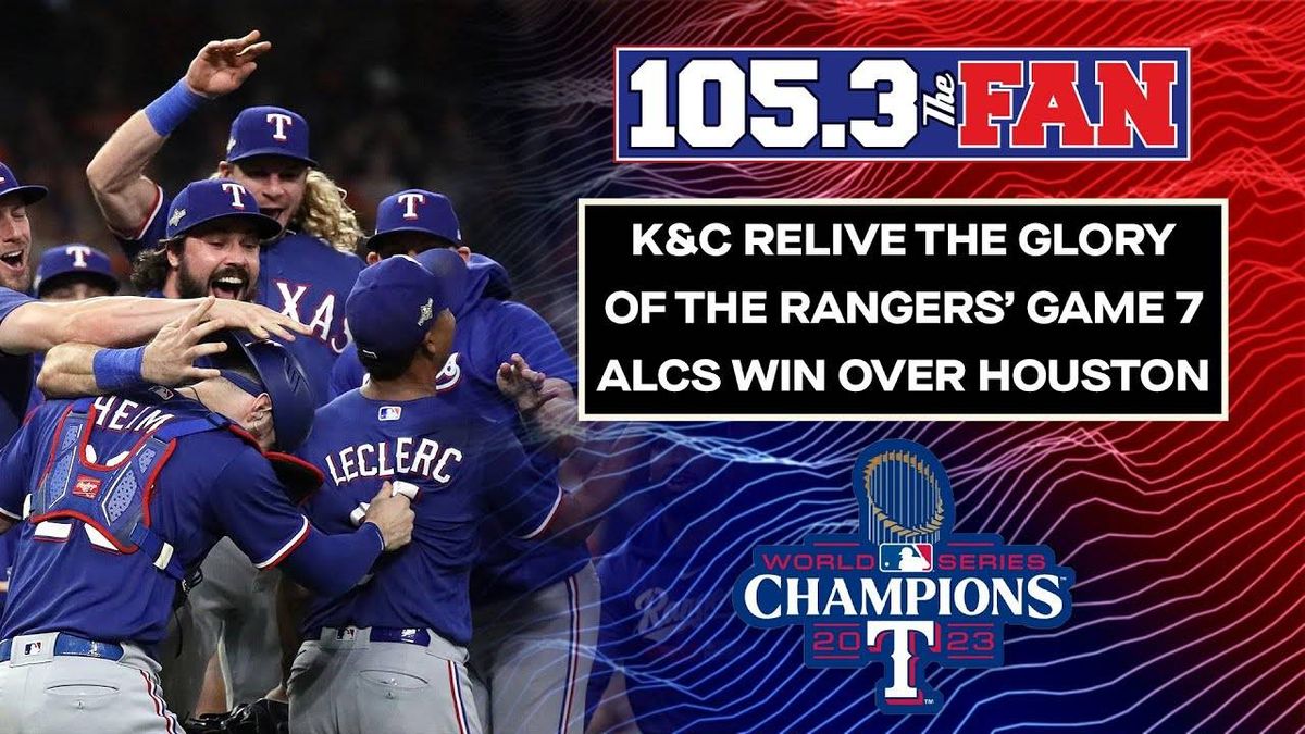 Reliving Rangers' ALCS Game 7 win over rival Astros