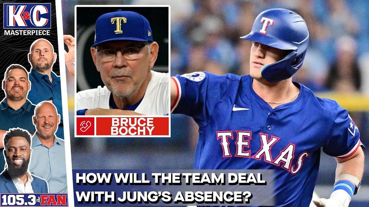 Bruce Bochy on Josh Jung's injury timeline, aggressive base running, Leclerc's struggles