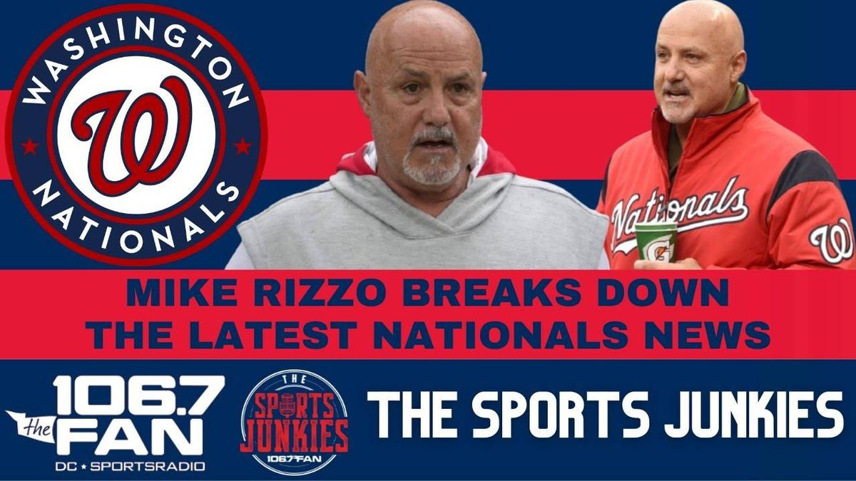 Mike Rizzo harps on Nationals defense, fundamentals, getting over baserunning 'bugaboo' with Junkies