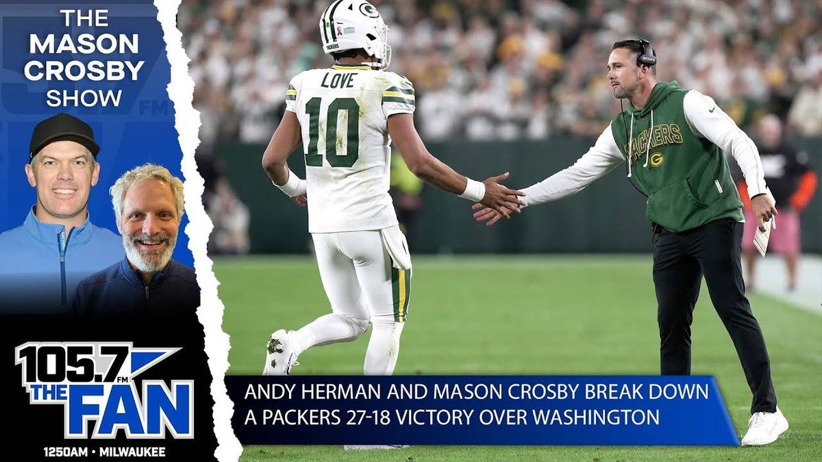 Andy Herman and Mason Crosby Break Down a Dominate Packers Victory
