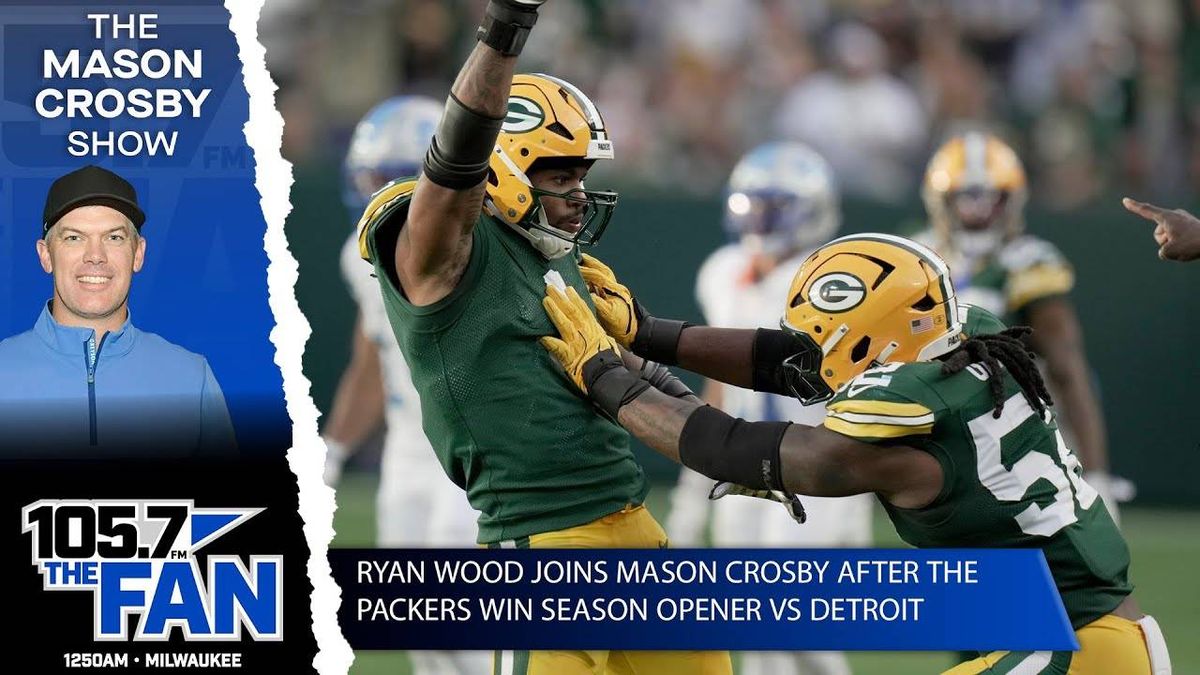 Ryan Wood Joins Mason Crosby To Break Down Packers and Lions