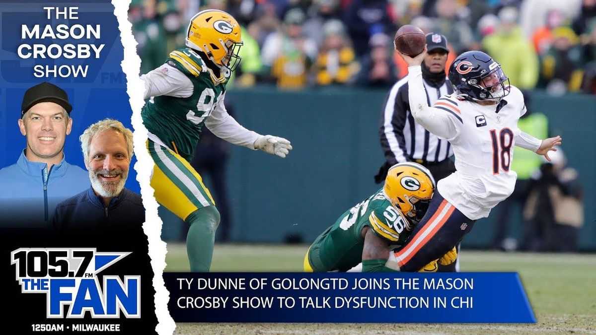 Ty Dunne Joins The Mason Crosby Show To Talk Dysfunction in Chicago