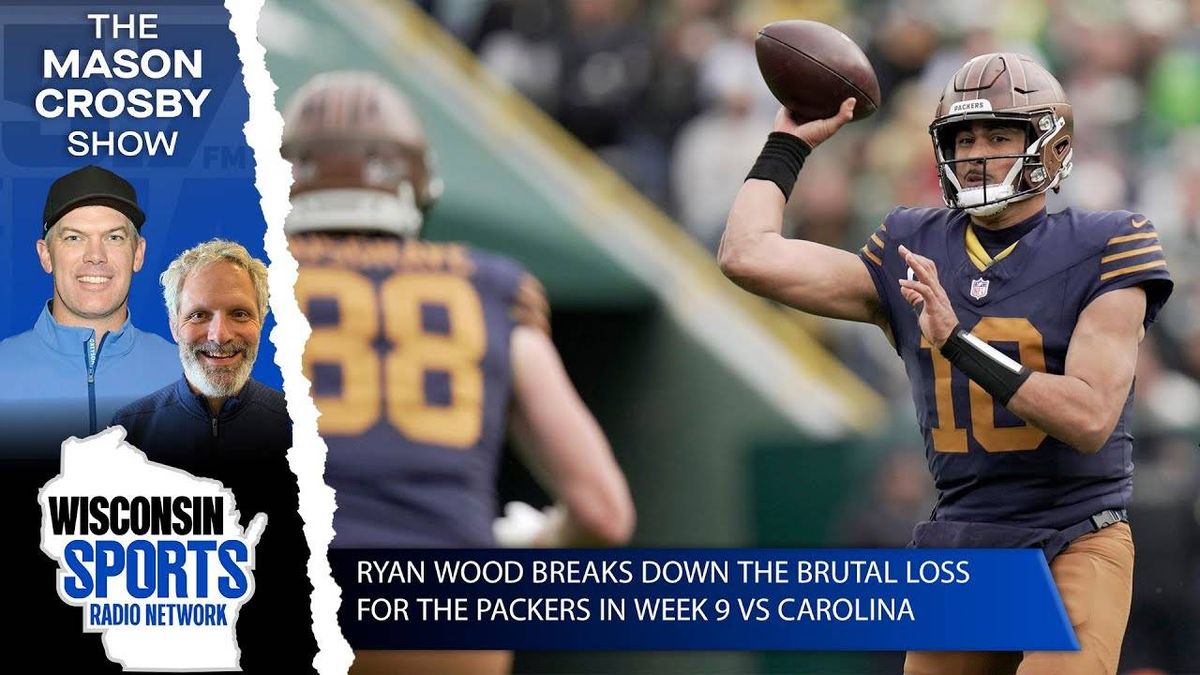 Ryan Wood and The Mason Crosby Show Recap Horrendous Week 9 Green Bay Loss