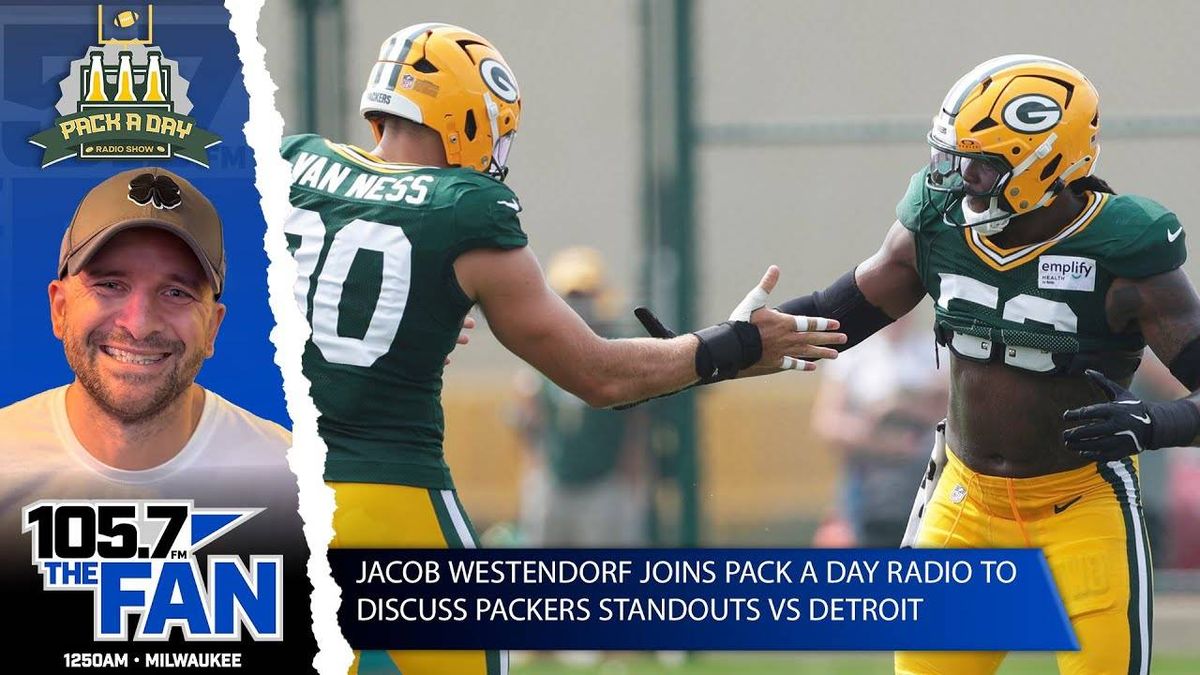 Jacob Westendorf on Pack A Day Radio Talking Packer Standouts