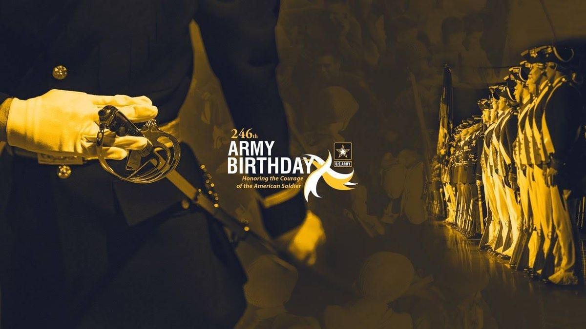 WATCH: Army Celebrates 246th Birthday