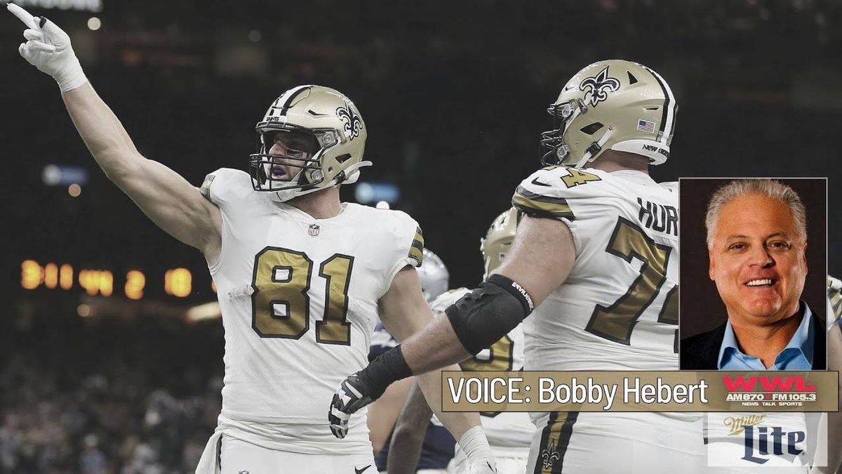 Hebert swears to take 'sick day' if Saints lose to Jets