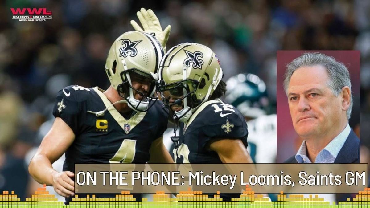 Mickey Loomis on WWL: Saints GM talks Dennis Allen firing, Lattimore trade, more