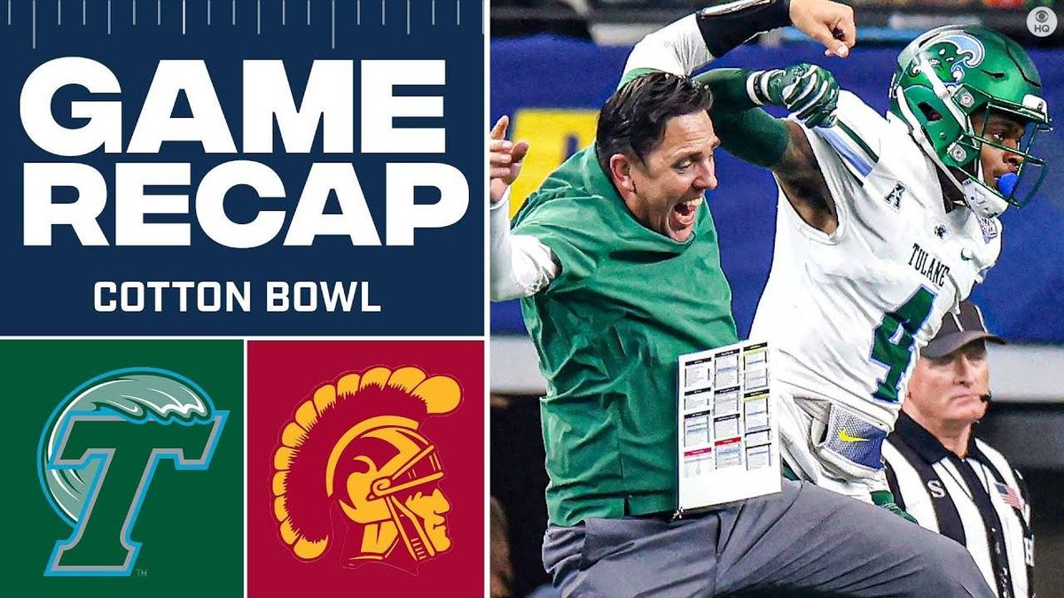 Watch: Tulane football caps off wild rally over USC with overturned TD catch