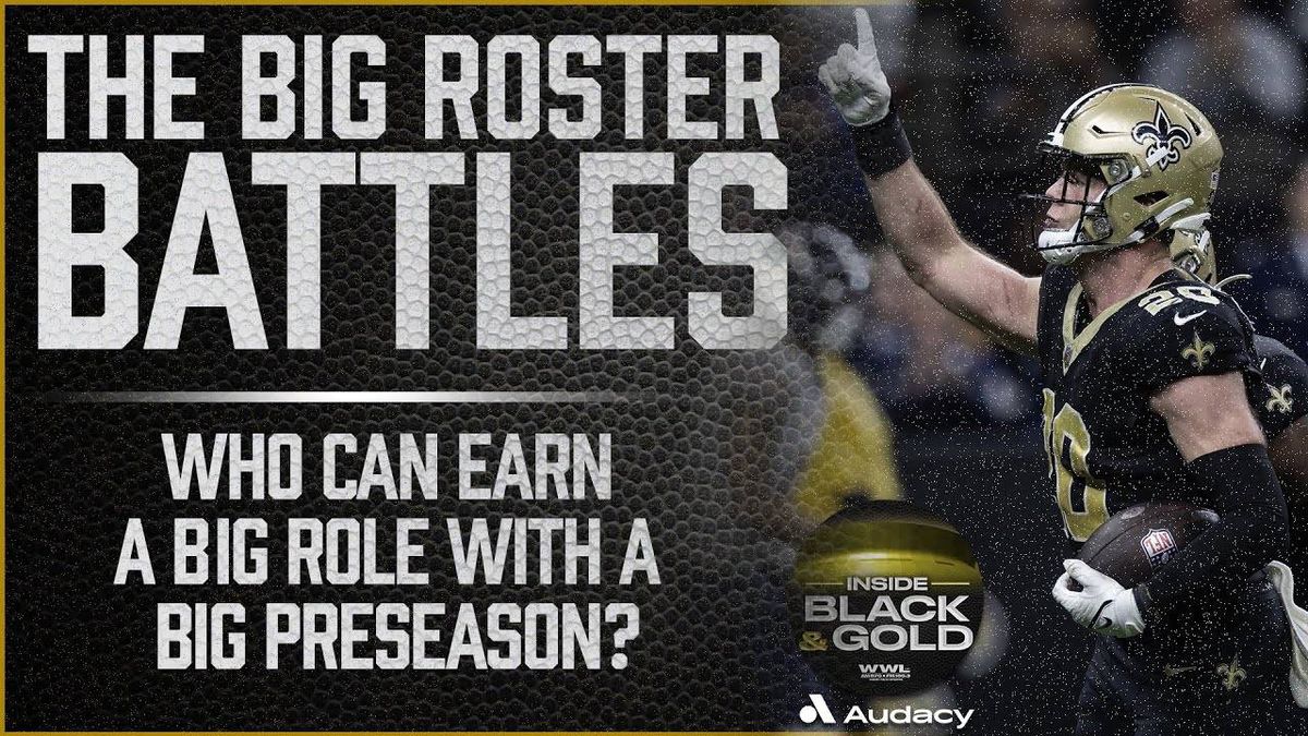 Saints 2024 roster battles: A lot of jobs up for grabs heading into minicamp | Inside Black & Gold