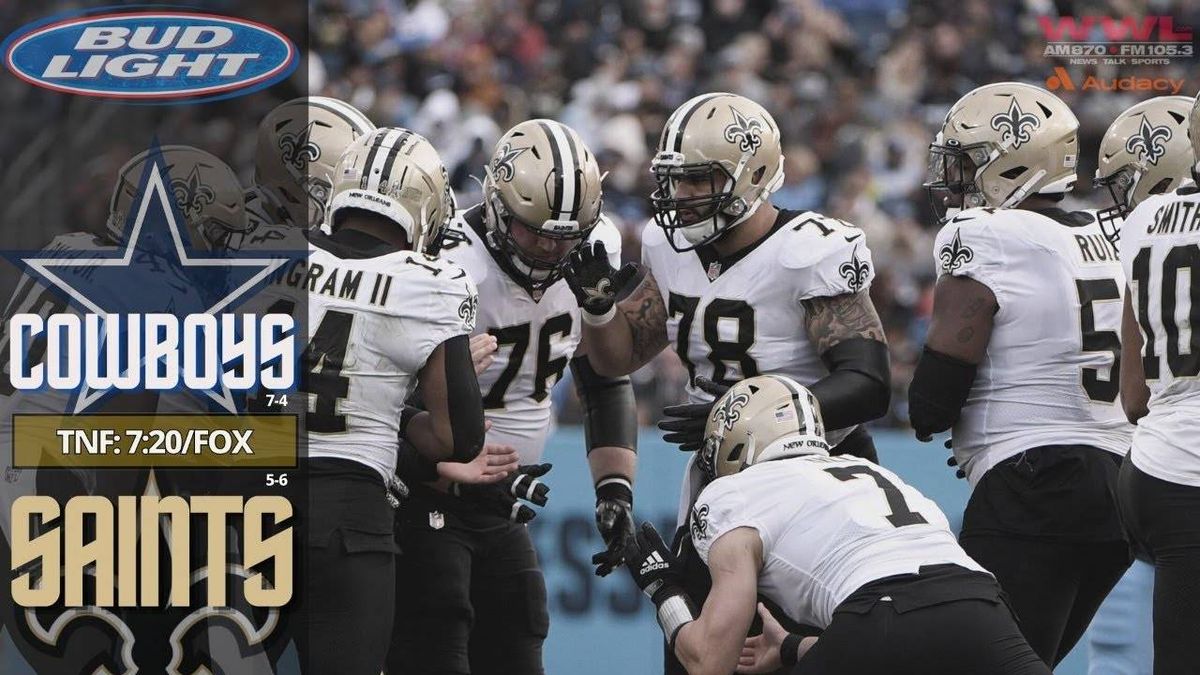 Saints vs Cowboys big-play blog: Follow the top moments from Week 13