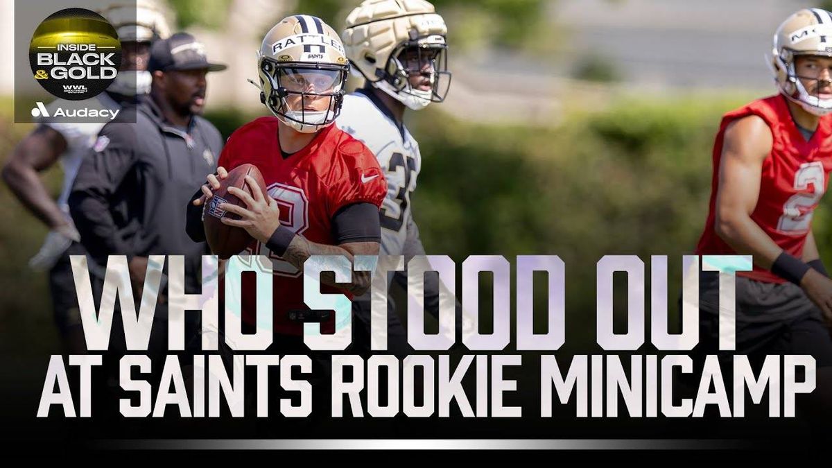 Breaking down Saints rookie minicamp: What to make of Fuaga at LT, Rattler’s day & more | inside Black & Gold
