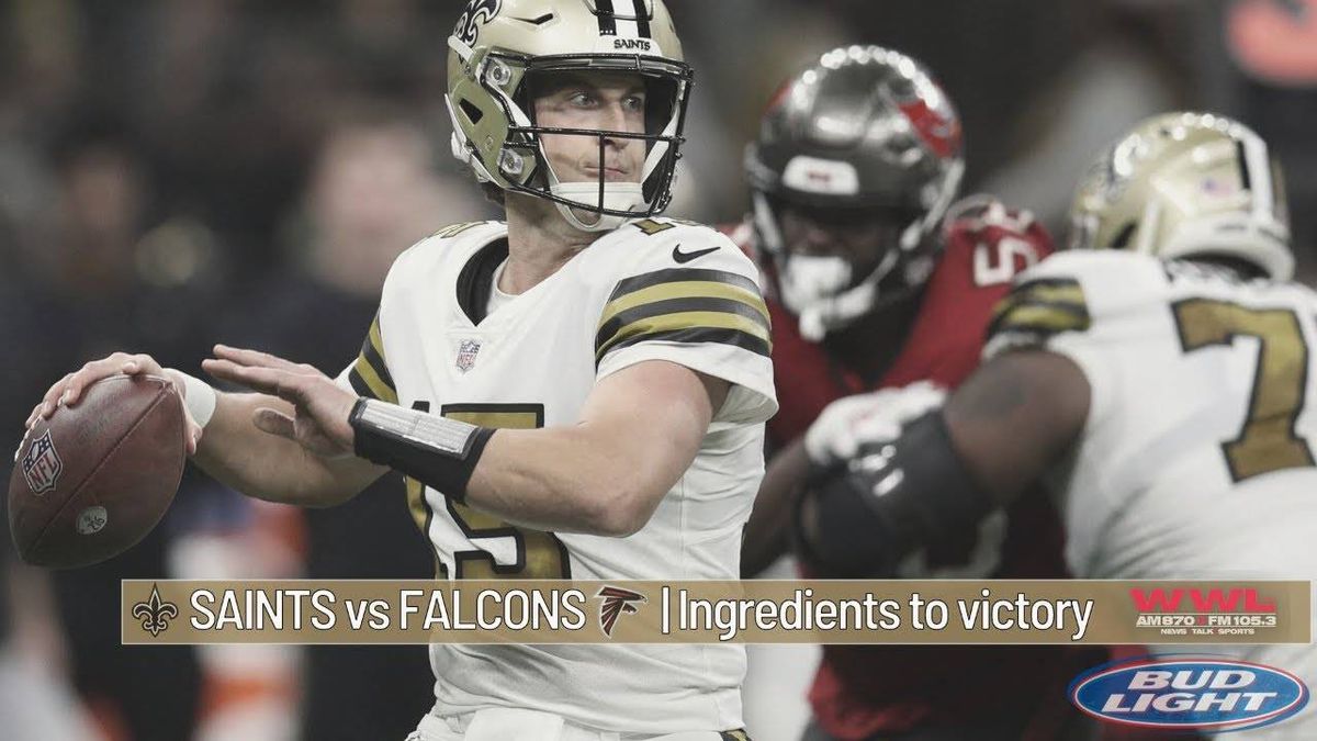 Join Saints vs Falcons pregame live chat, with Deuce McAllister's ingredients to success