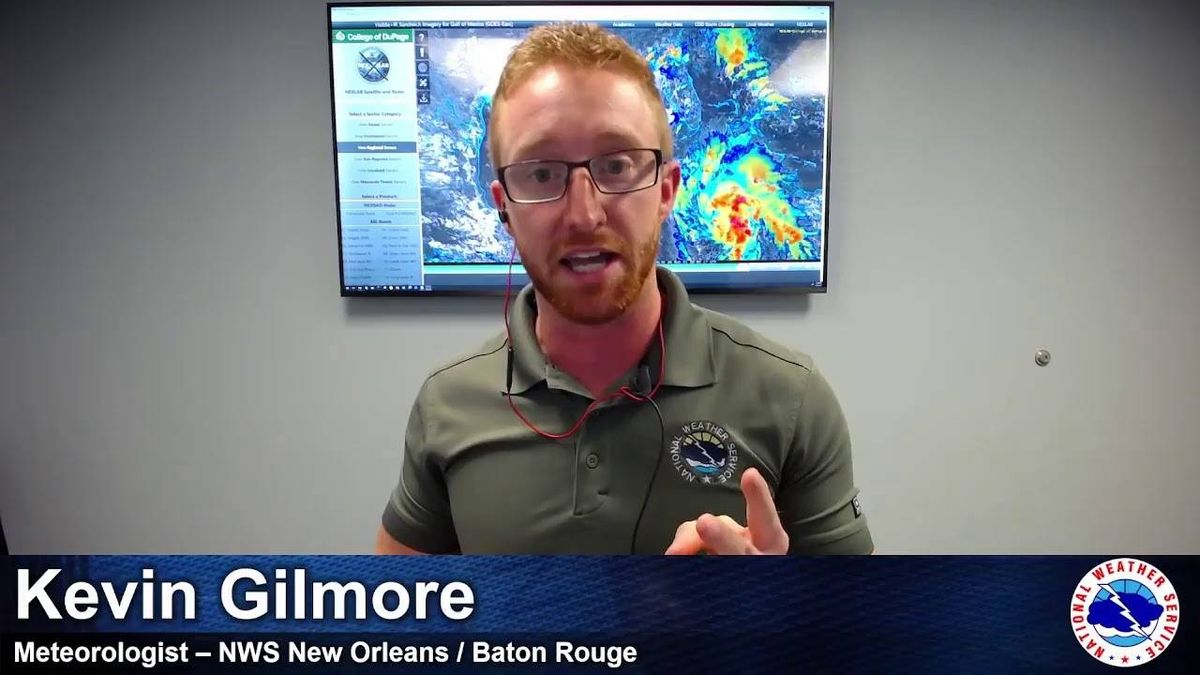 Watch: NWS gives an update on Gulf hurricane forecast
