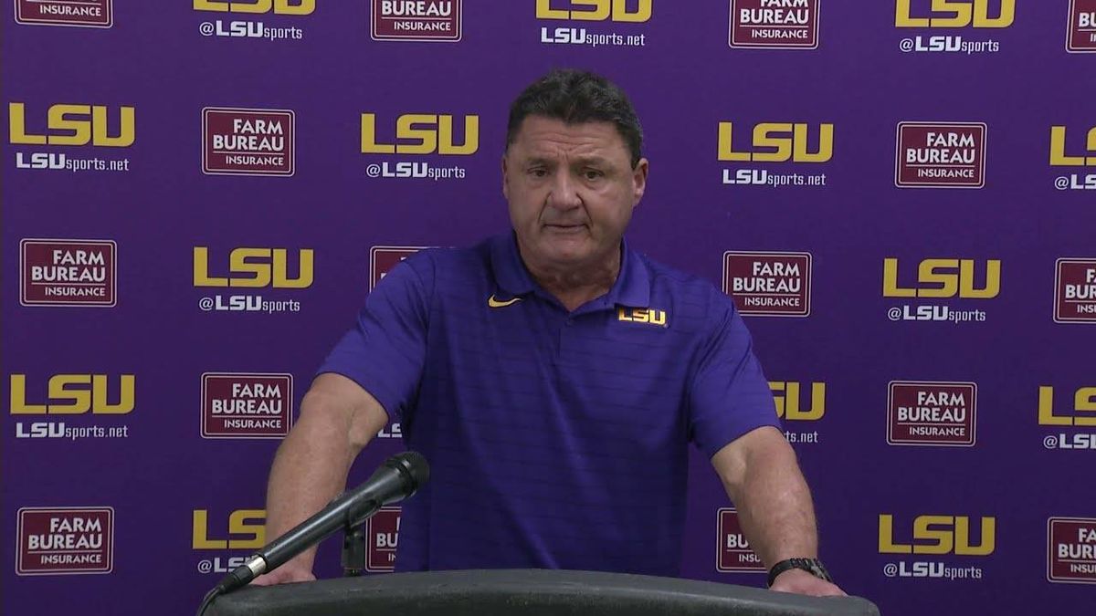 3 things from LSU's blowout by Kentucky: Ed Orgeron's seat looks uncomfortable