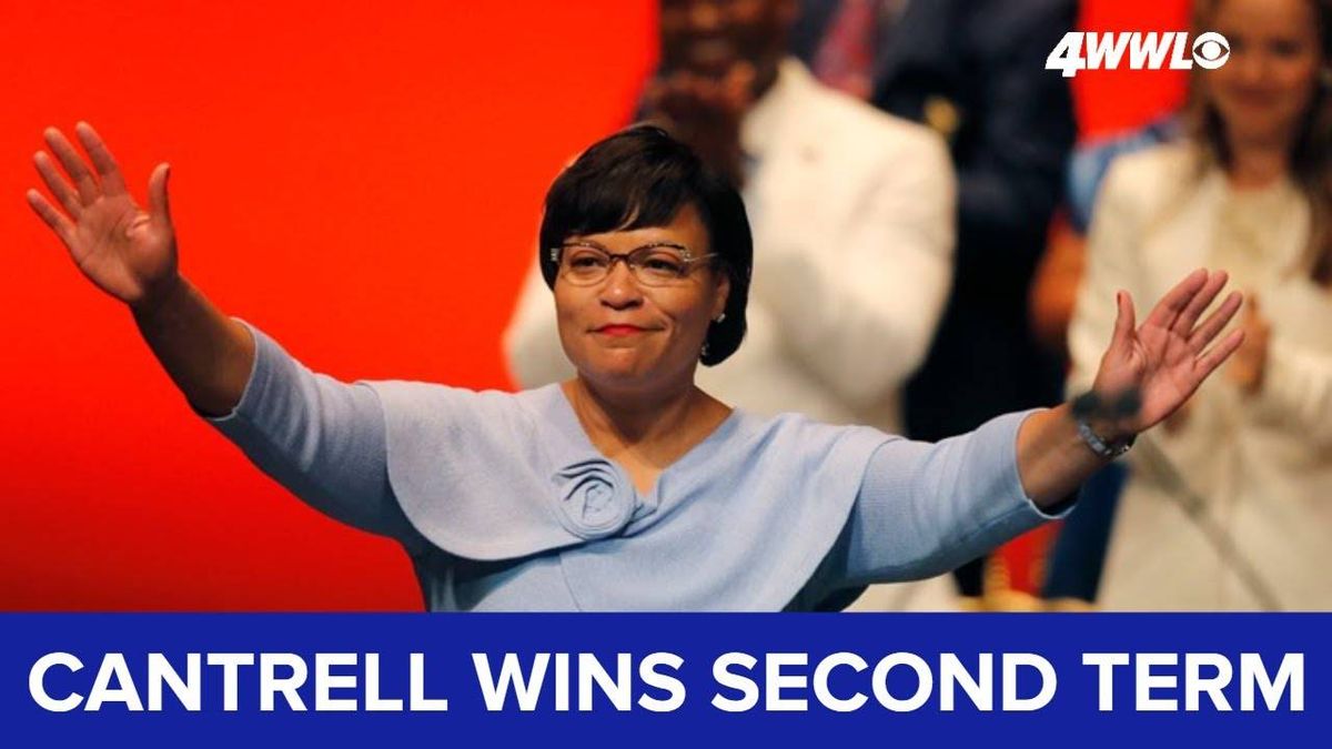 Cantrell projected winner in NOLA mayor's race