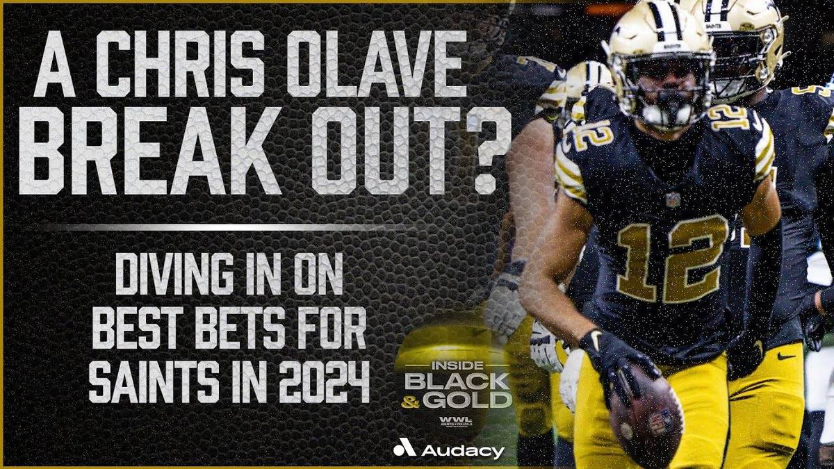 Best Bets for Saints: Breaking down over/unders & longshot lines for 2024 | inside Black & Gold