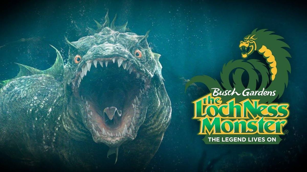 Join Shaggy at Busch Gardens this Sunday and ride Loch Ness Monster with him!