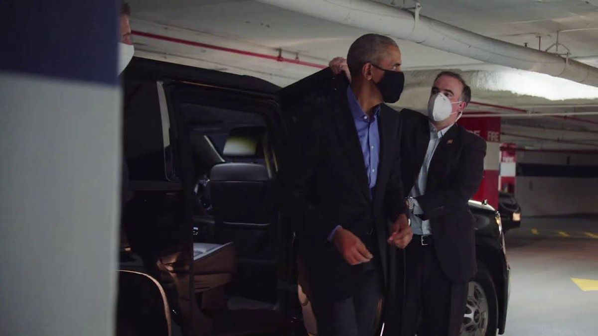 WATCH: Biden, Obama Slam Trump in New Socially-Distant Conversation 