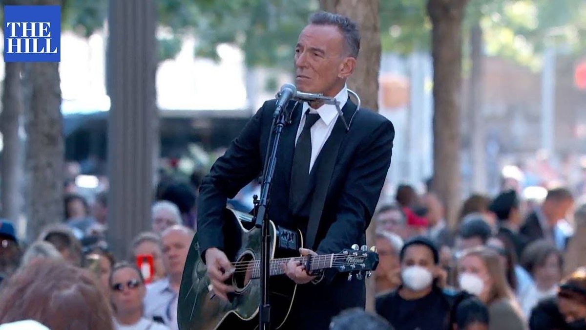 Bruce Springsteen performs 'I'll See You in My Dreams' at 9/11 ceremony in NYC
