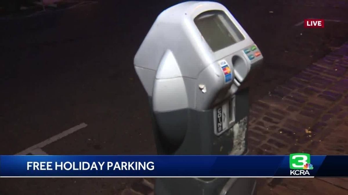 Free Holiday Parking begins in Sacramento!