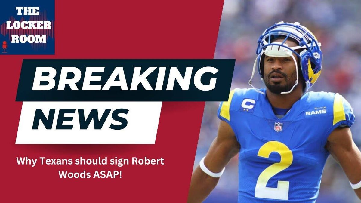 Texans sign veteran WR Robert Woods