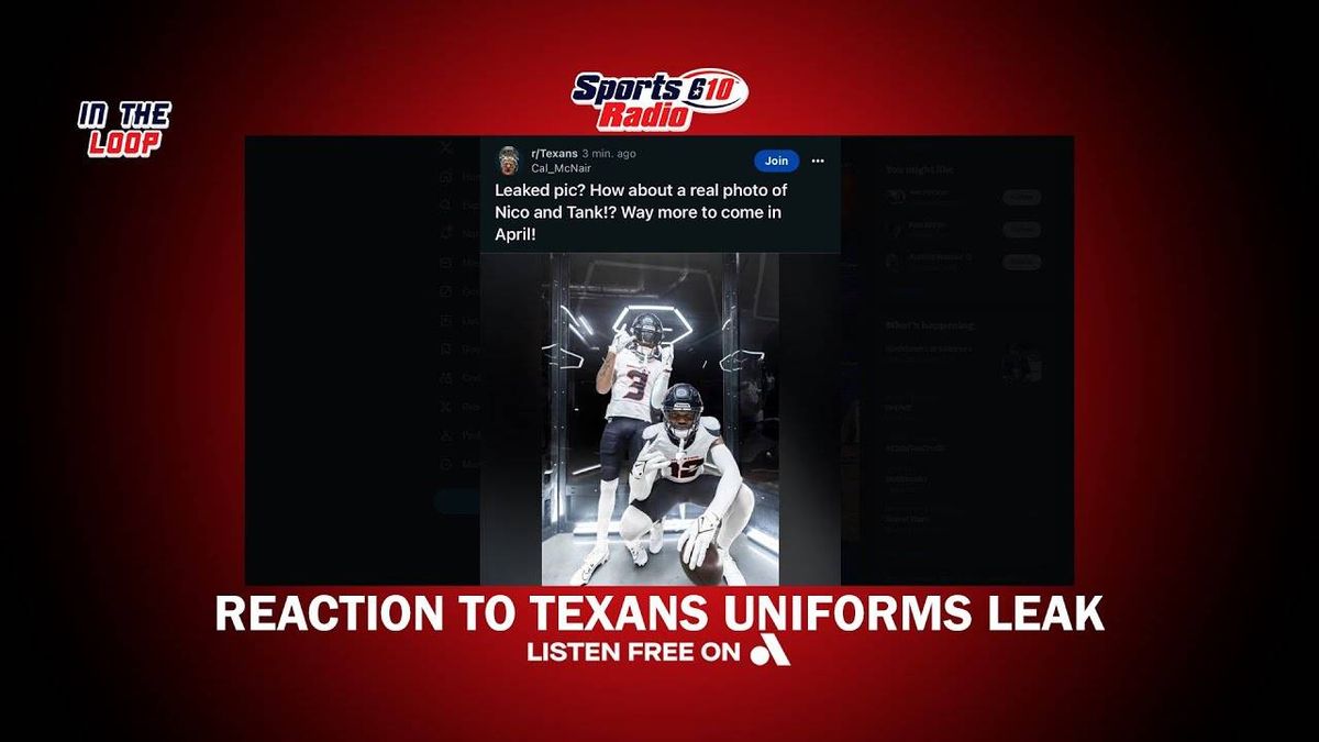 How will Texans' new uniform leaks affect the way fans feel?